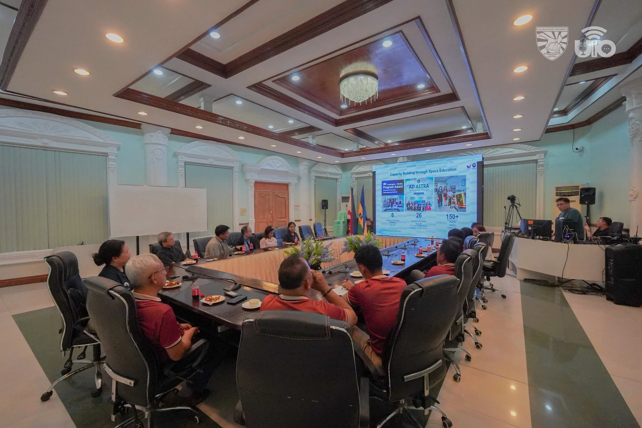 IN PHOTOS || OFFICIALS AND PERSONNEL OF THE PHILIPPINE SPACE AGENCY (PHILSA), LED BY ACTING DIRECTOR GENERAL DR. photo 10